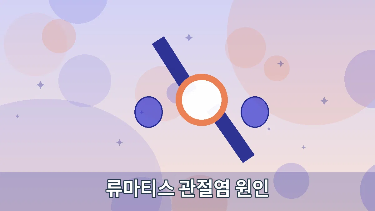 류마티스 관절염 원인 안내 이미지 2
